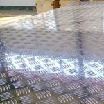 3mm Aluminum Diamond Checkered Plate Patterned Embossed Perforated Sheet