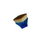 Mini Single Blue Round Kabuki Brush Liquid Foundation