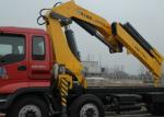 Effective 14 Ton Transportation XCMG Hydraulic Knuckle Boom Truck Mounted Crane