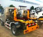 Rear Hydraulic Hooklift Waste Collection Trucks 3m3 - 5m3 Body Volume