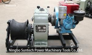 Quality Stringing Wire Powered High Speed Winch Cylindrical Shape Steel Rope Coming wholesale