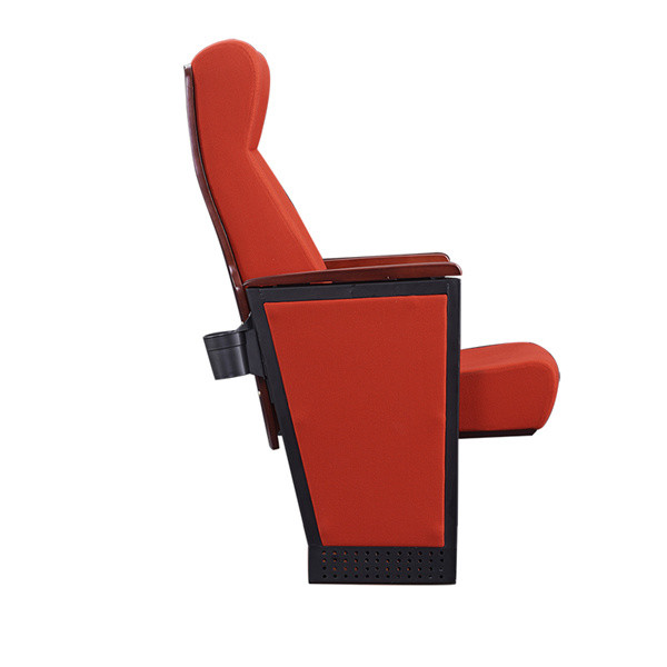 Thick Molded Foam Cold Rolled Steel Folding Auditorium Chairs