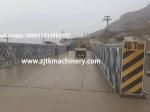 Steel Bailey Bridge, steel truss bridge , Double lane , Compact 200 bridge