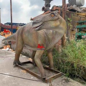 Quality Theme Park Realistic Animatronic Dinosaur Iguanodon With Movement And Sound Customization wholesale