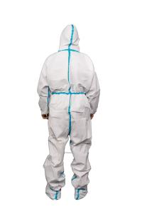 Quality PP PE 50g 185cm Flame Retardant Disposable Coveralls wholesale