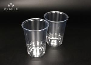 Quality Customized Individual Disposable Cold Cups , Clear Plastic Drinking Cups wholesale