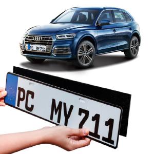 Quality Number Plate Holder Magic Tape Frameless Car Number Plate Holder wholesale