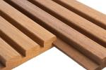 Moistureproof Wood Veneer Slats Wall Interior Flameproof Multi Scene