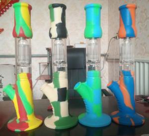 Quality Hesen Hookah Clear 40cm Tobacco Silicone Pipe wholesale