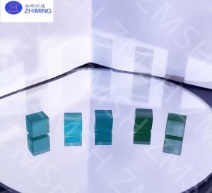 Quality Sapphire Gemstone Raw Material Lab Made Olive Green Soft Mint Green Emerald Green For Jewelry wholesale