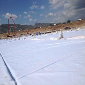 Quality 300GSM Geotextile Polypropylene / Polyester Material Non Woven Needle Punched wholesale