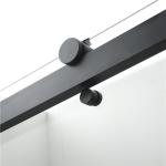 Stainless Sliding Glass Shower Door