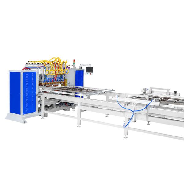 Twenty Head Refrigerator Condenser Welding Machine For Bundy Tube Condenser