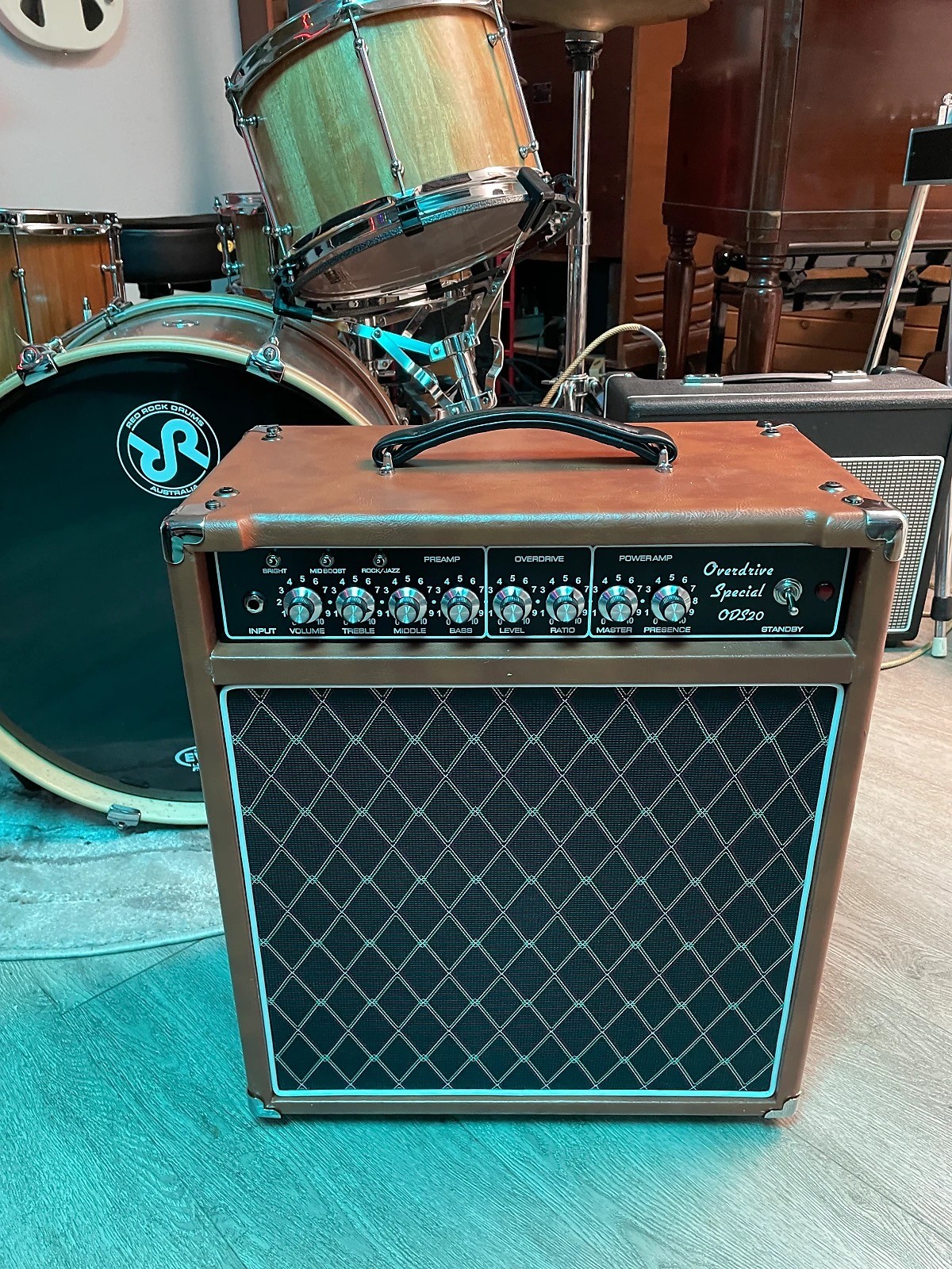Custom 1984 Dumble Tone ODS 20 Combo Grand Overdrive Amp with V30 Speaker Overdrive Special by Grand SSS Amp Head Combos