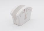 Ivory Colored Ceramic Napkin Holder Everyday Tabletop Napkin Holder For Home