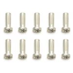 Hexie Silver Bullet Banana Plug Connectors 14mm 18mm For RC Battery
