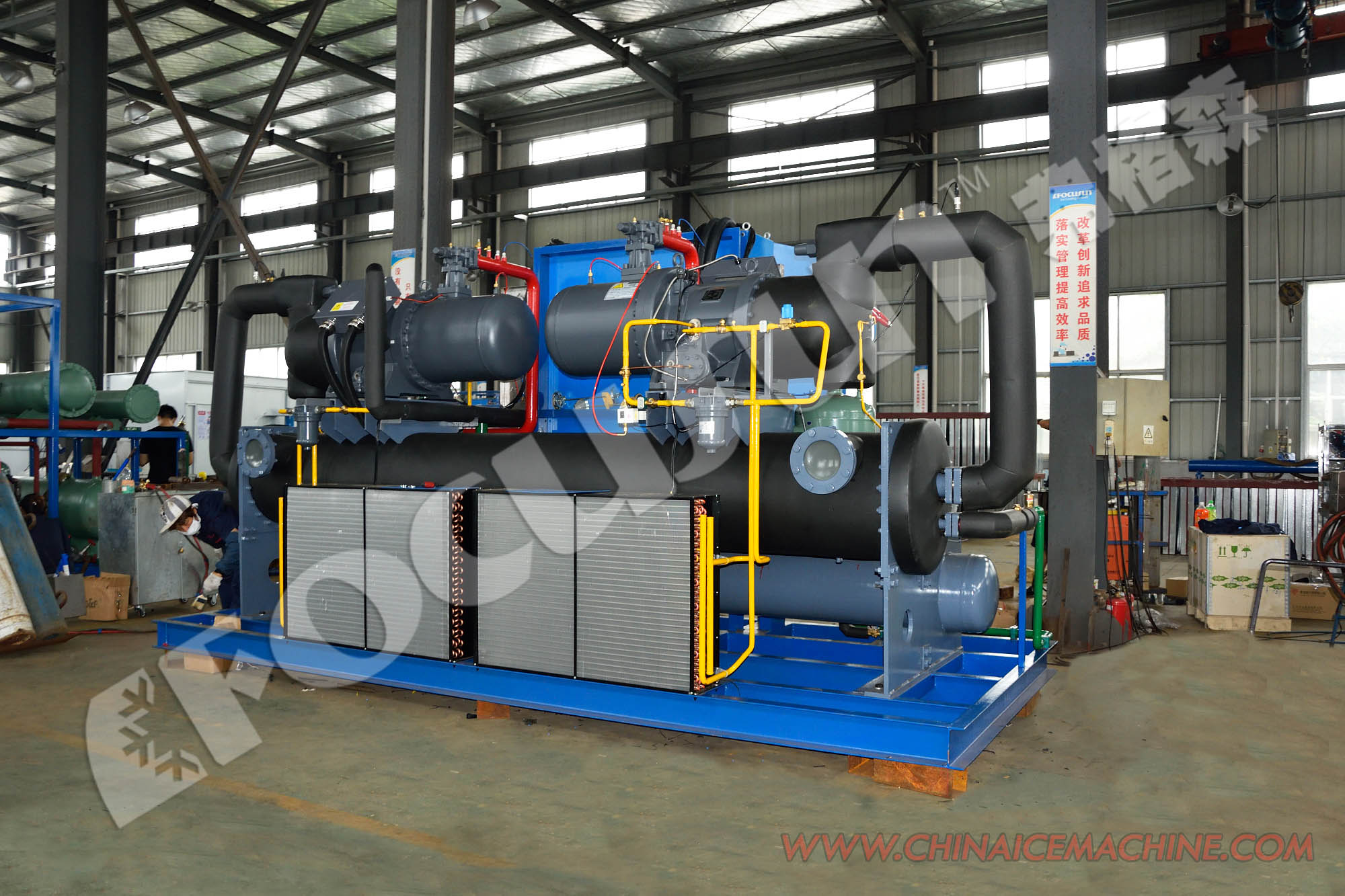 Siemens PCL Control System Water Chiller for Video Outgoing-Inspection in Industrial