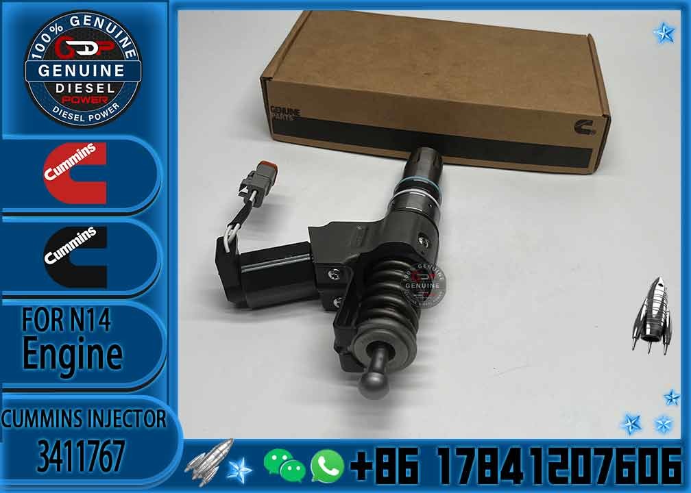 best price machinery Engine parts diesel injector 3411767 fuel injector