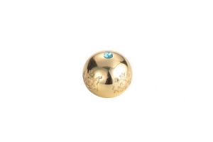 Quality Heavy Duty Zamac Perfume Bottle Cap With Stone On Top wholesale