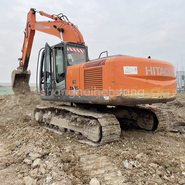 Second Hand ZX200-3 Excavator With 0.8m3 Bucket Capacity And 122KW Power