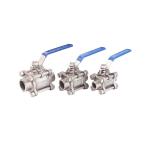 3PC Stainless Steel Welded Ball Valve Customizable for Customer Requirements