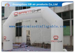 Quality White Inflatable Arch Rental Advertising Arch for Events / Activity wholesale