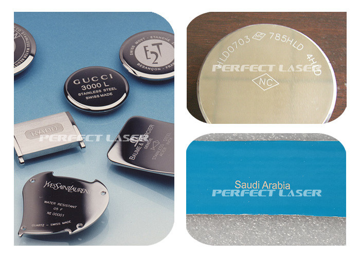 Stainless Steel Fiber Laser Engraver Air Cooled For Sanitary Ware / Tool Accessories