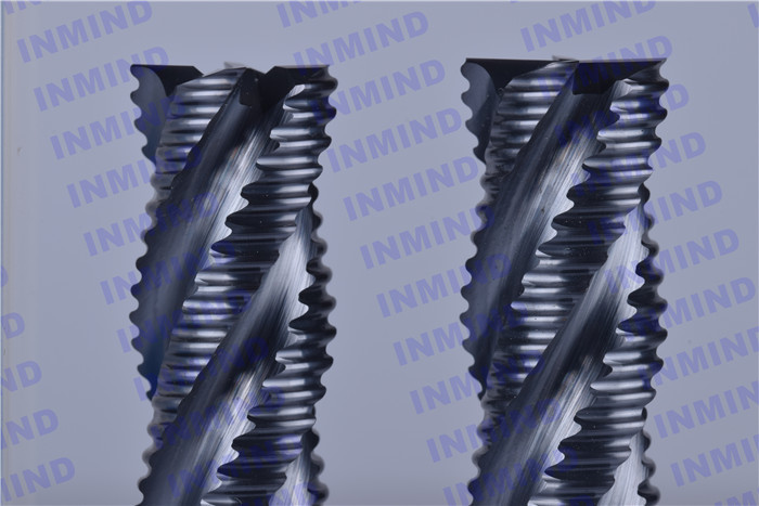 High Performance End Mill Cutting Tools , Four Flute Carbide End Mill Cutter