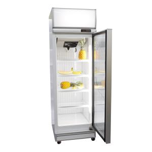 Quality 500L Glass Door Supermarket Upright Display Freezer wholesale