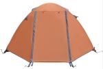 Outdoor Camping Tent 210*180*130cm Orange Color 210D Polyester Ripstop PU2000mm