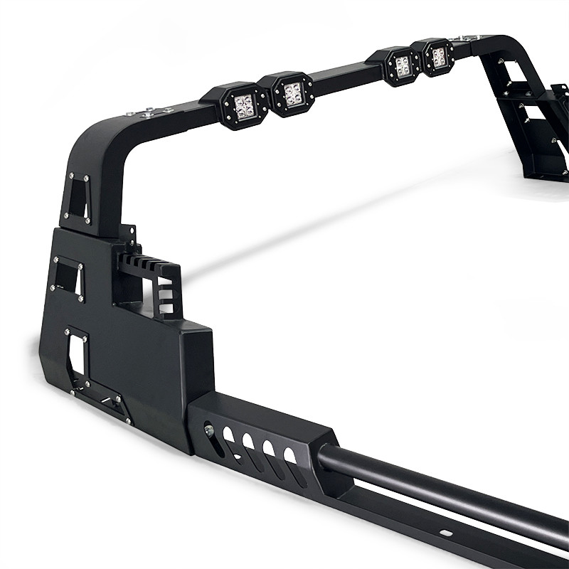 Powder Coated Truck Roll Bar With Acrylic Finish Tubular Design For Hilux Revo