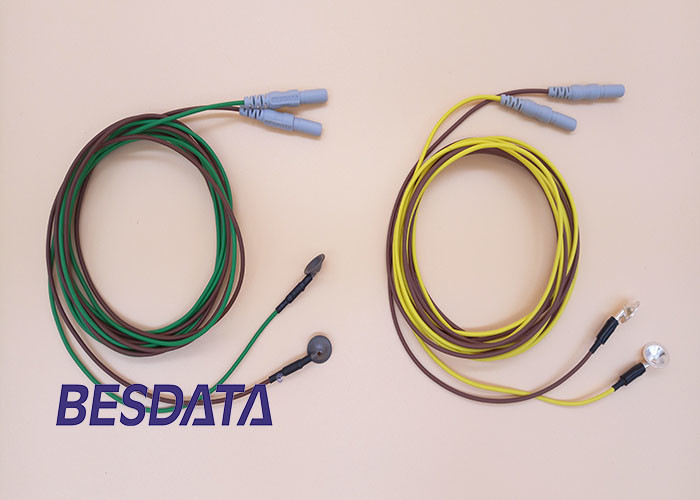 Active Dry Sintered Silver Silver Chloride Electrodes For Brain Wave Monitoring