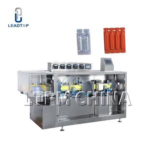 Quality PLC Plastic Ampoule Filling Machine Liquid Sealing SS304 wholesale