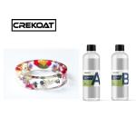 Roller Transparent Clear Epoxy Resin Yellowing Scratch Resistant