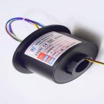 Aluminium Housing 300rpm IP55 25.4Mm Rotating Slip Ring