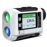 kaemeasu Rechargeable Laser Rangefinder Voice Golf Range Finder LCD Display