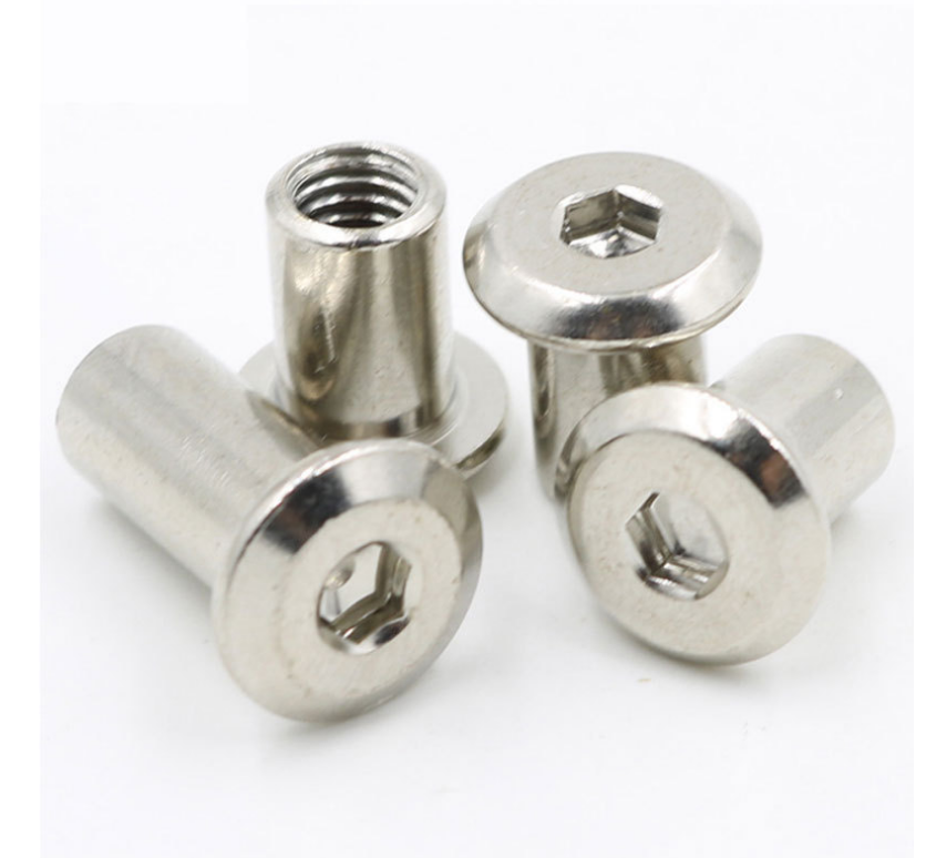 8-50mm Length Galvanized Stainless Steel Furniture Connector Bolts and Sleeve Barrel Cap Nut M3 M4 M5 M6 M8 M10 for Sturdy Furniture
