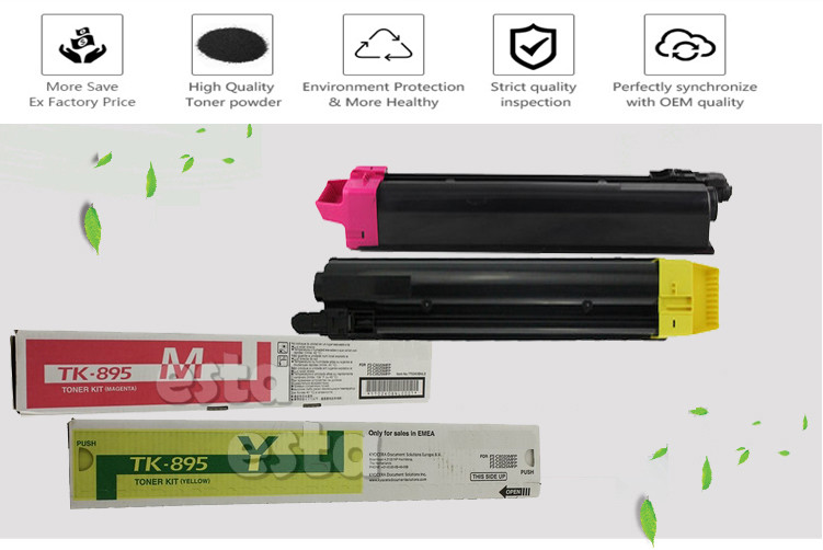 TK895 Kyocera Toner Cartridges For Kyocera FS - C 8520MFP , 6000 Pages