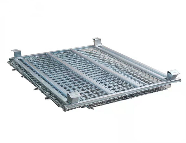 50*100 Sorting 6.4mm Collapsible Wire Basket Metal Cage