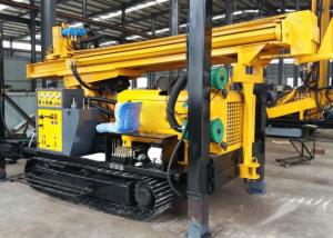 Quality 180 Meters Customized Borewell Crawler Mounted Drilling Rig Machine For Water Well Drilling wholesale