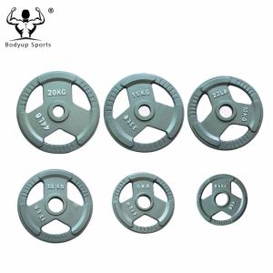 Quality Home And Gym 3 Grip Fitness Weight Plates For Building Your Strength Stability wholesale