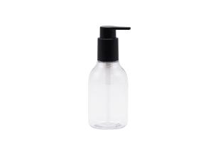 Quality Plastic Lotion Spray Bottle 150ml Empty Transparent Cosmetic Packaging Bottle wholesale