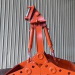 High Efficiency Mechanical Grab Bucket Excavator Clamshell Bucket 10-22 Ton For