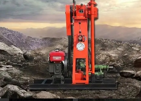 7.5kw St 50 Exploration Drilling Rig Rotary Portable Borehole 0-50m/H Drilling Speed