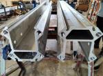 OEM Aluminium Industrial Profile BMH2000 Aluminium Feed Beam For Blasting