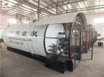 Carbon Steel Asphalt Heating Tank , Cylinder Road Construction Machine