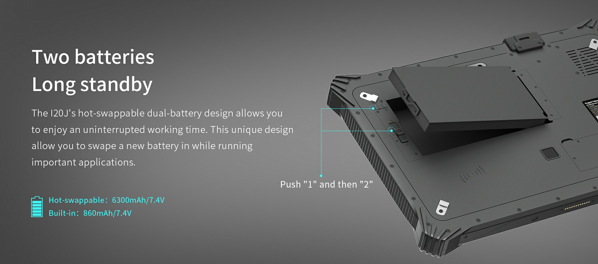 ODM/OEM EM-I20J Industrial 12 Inch Rugged PC With Touch Screen And 5G/4G Connectivity