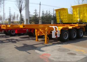 Quality 40t Payload 2 Drum Axles 20ft Skeleton Contaienr Semi Trailer wholesale