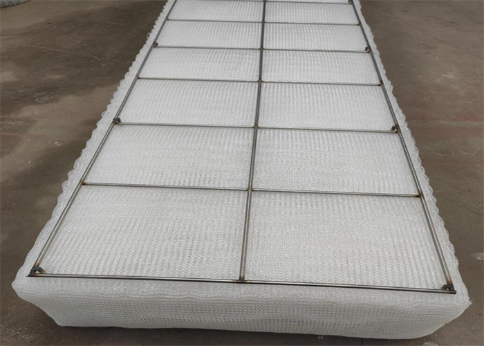 Width 40 Inches Pp Wire Mesh Demister For Environmental Protection Industry