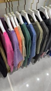 Quality Casual Men Cotton T Shirts Classic Plaid Short Sleeved Shirt wholesale